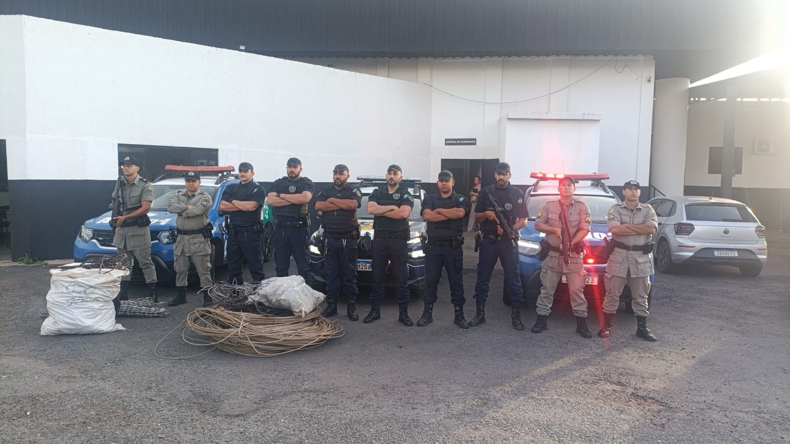 Fios furtados e receptação: operação apreende mais de 200 kg em Senador Canedo<br>