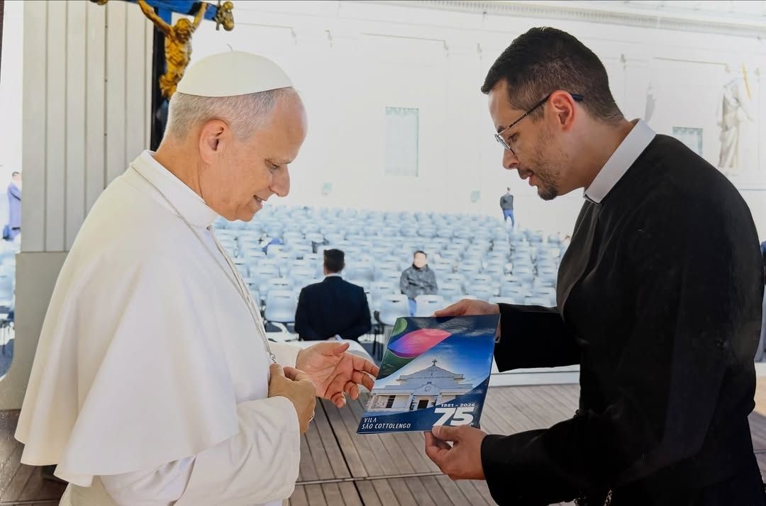 Diretor da Vila São Cottolengo é recebido pelo Papa Leão XIV no Vaticano e Trindade pode receber o Pontífice