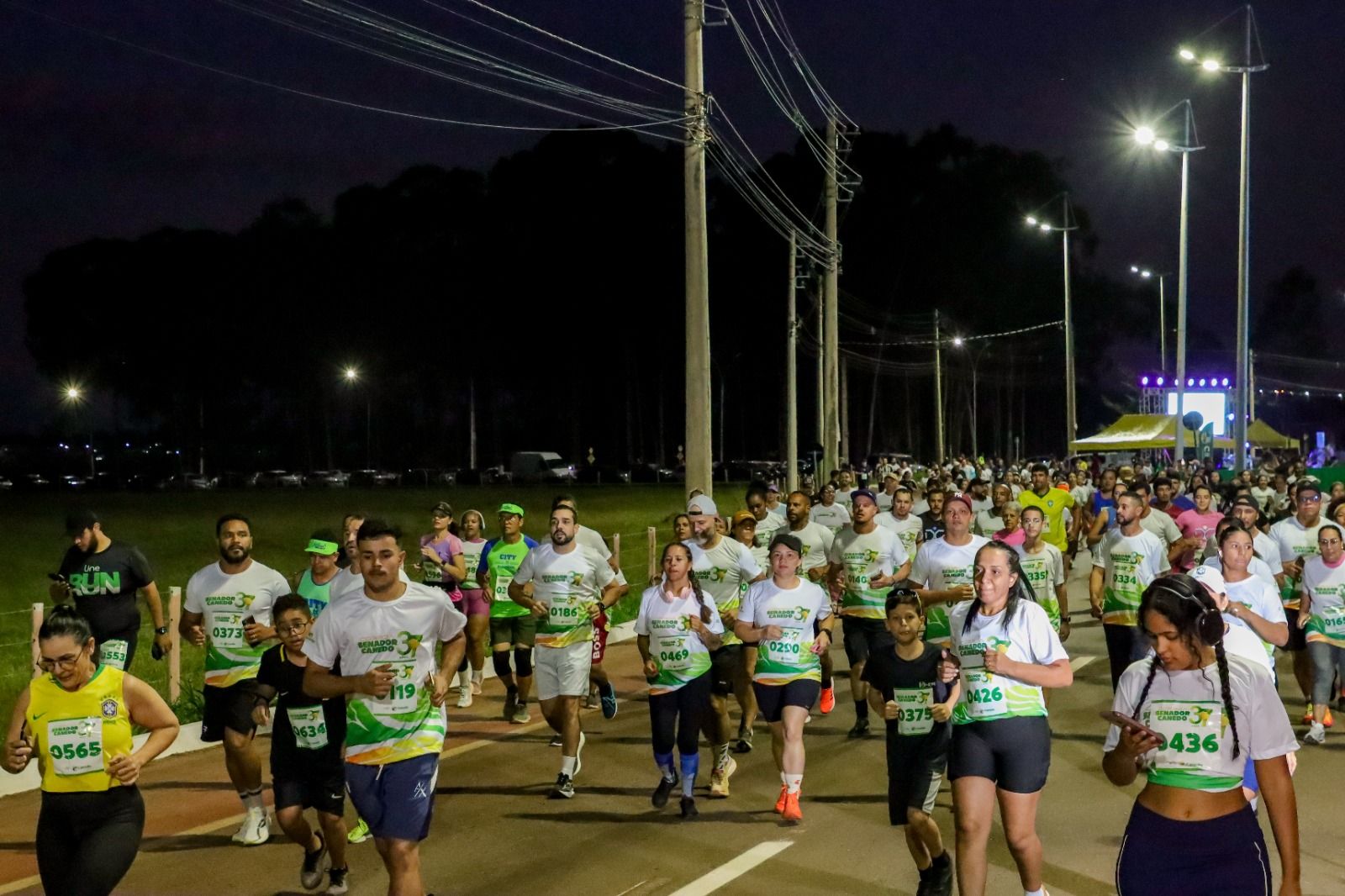 Corrida de Rua reúne mais de mil atletas e celebra os 37 anos de Senador Canedo<br>
