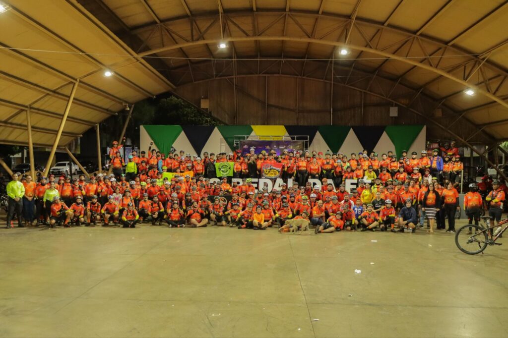 13ª edição do Pedal da Fé reúne ciclistas de Senador Canedo em peregrinação até Trindade