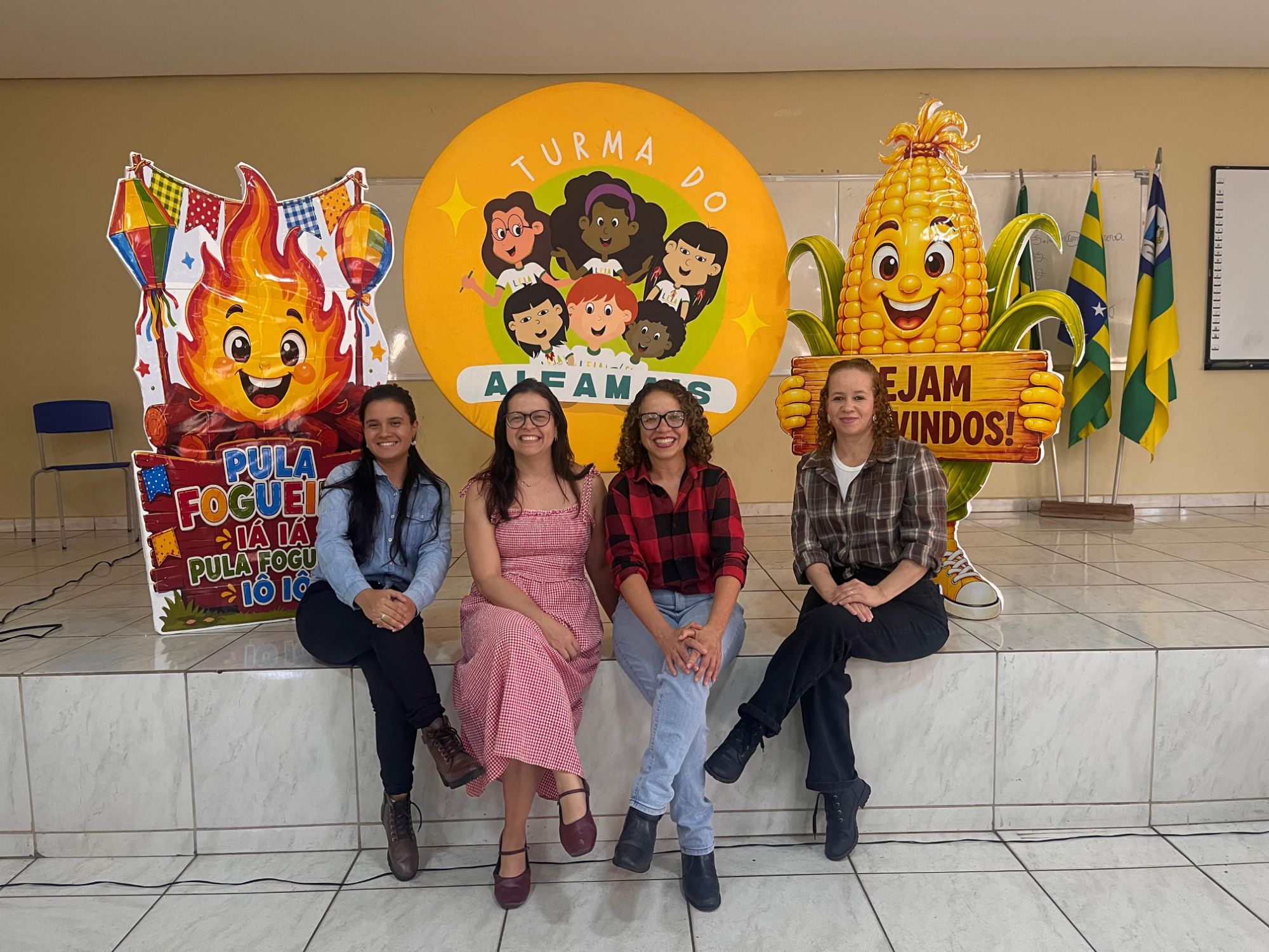 Servidores da Educação participam de formação do AlfaMais<br>
