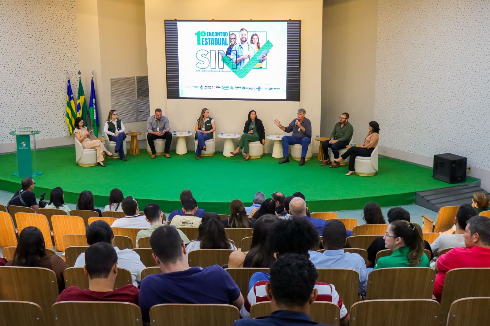 Senador Canedo reúne mais de 20 municípios em encontro estadual sobre inspeção de alimentos
