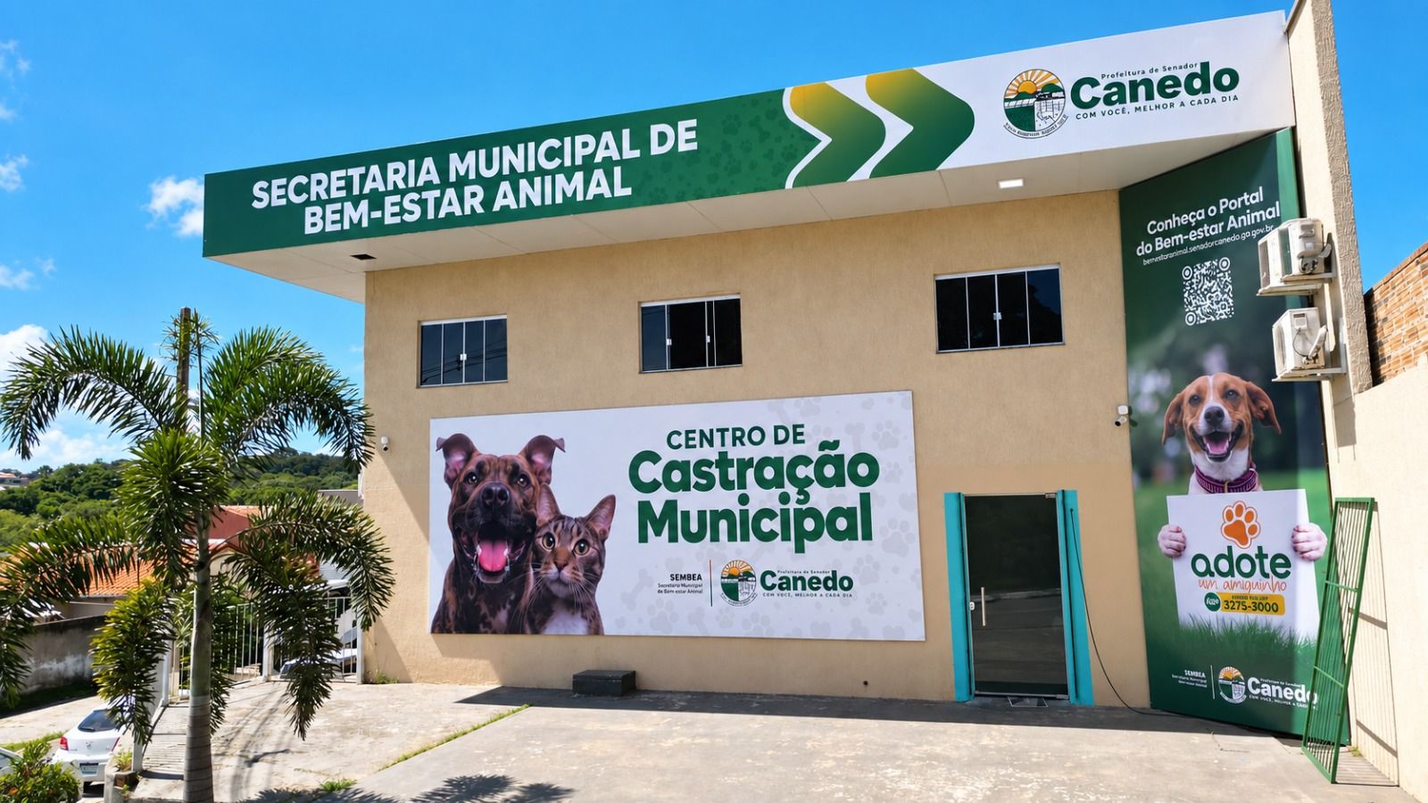 Senador Canedo chega a 1.900 animais castrados em um ano