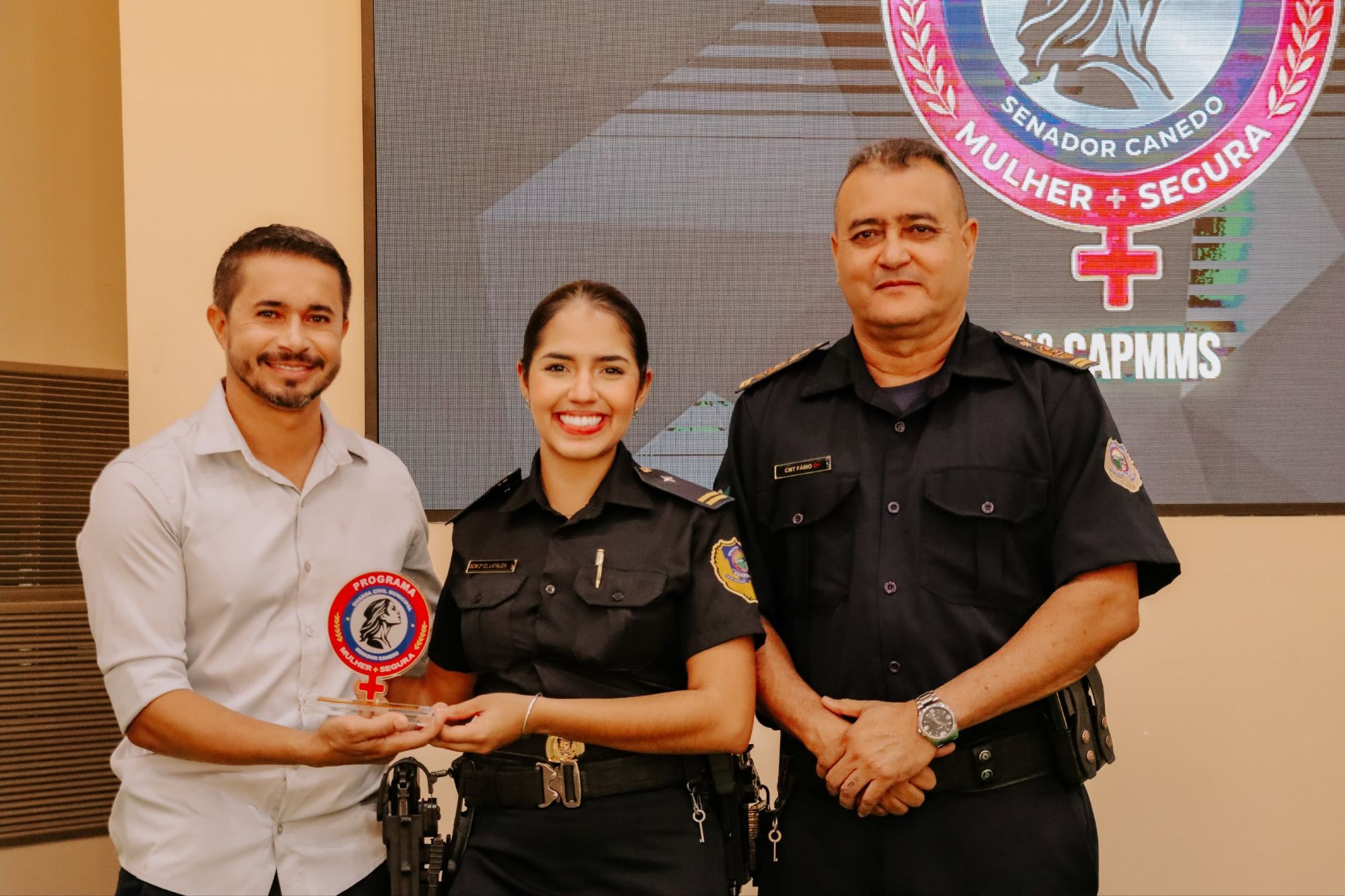 GCM de Senador Canedo capacita agentes de Goiás e de outros estados para proteger mulheres vítimas de violência