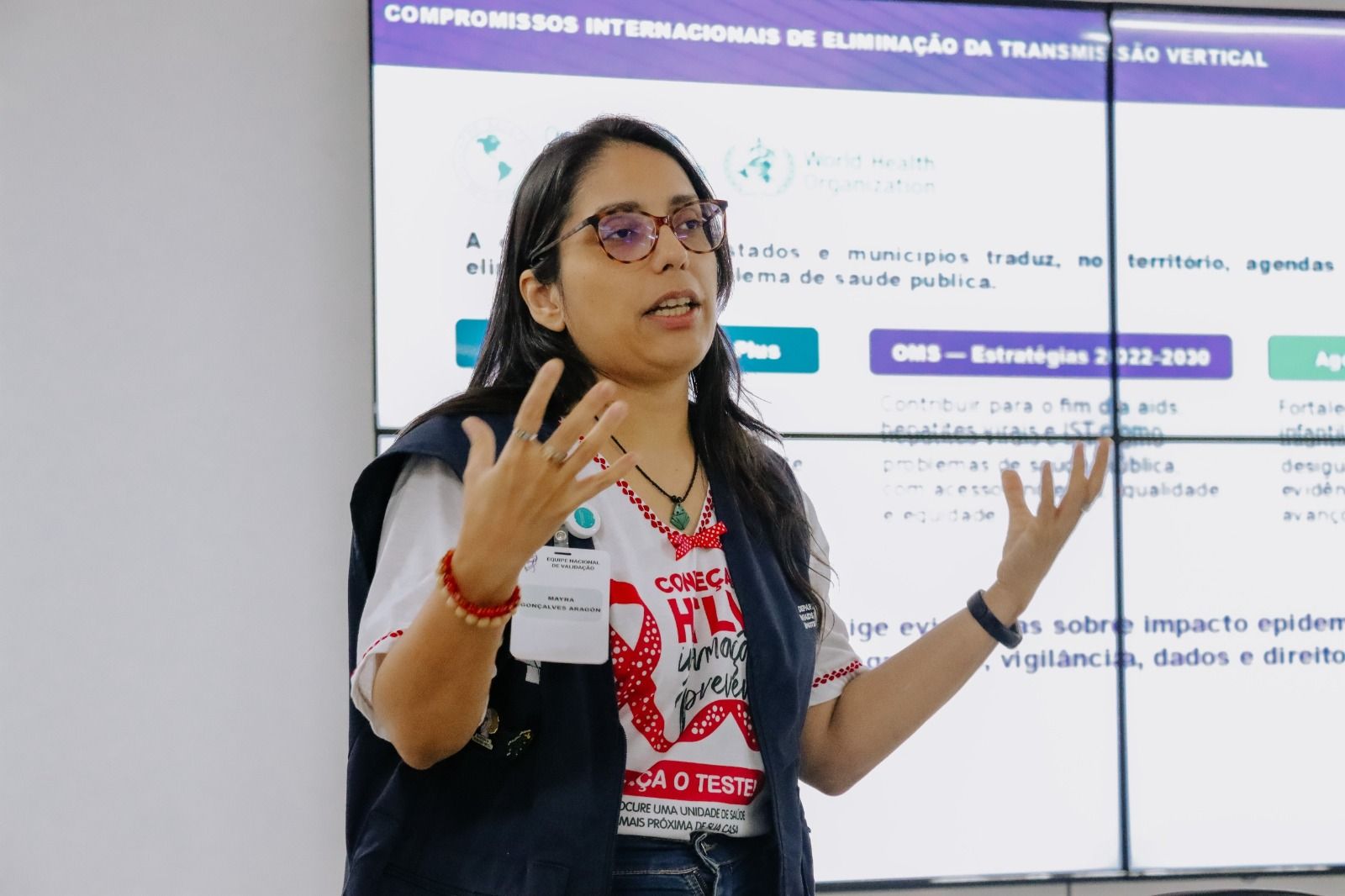 Ministério da Saúde avalia ações de Senador Canedo para prevenir transmissão de HIV e sífilis de mãe para filho